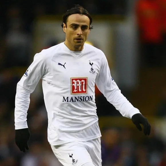 Tottenham Berbatov 2007 08 home Premier League jersey - Picture 8 of 8